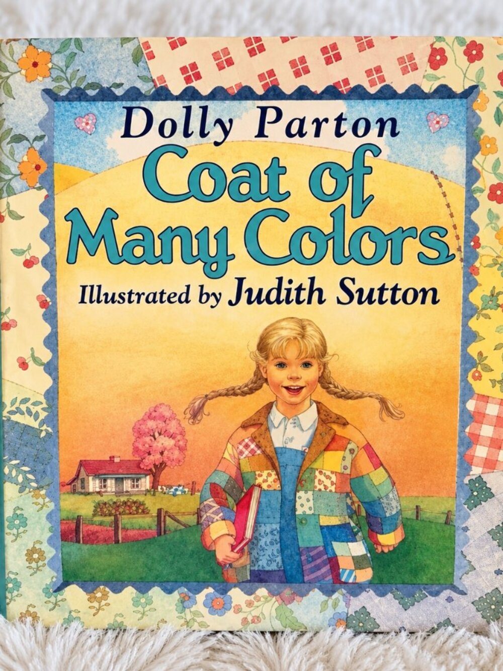 Dolly Parton – Coat of Many Colors 1994 Hardcover First Edition with Original Du